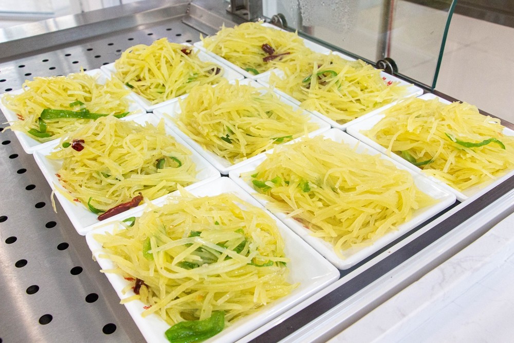 揚州食堂承包公司清爽土豆絲